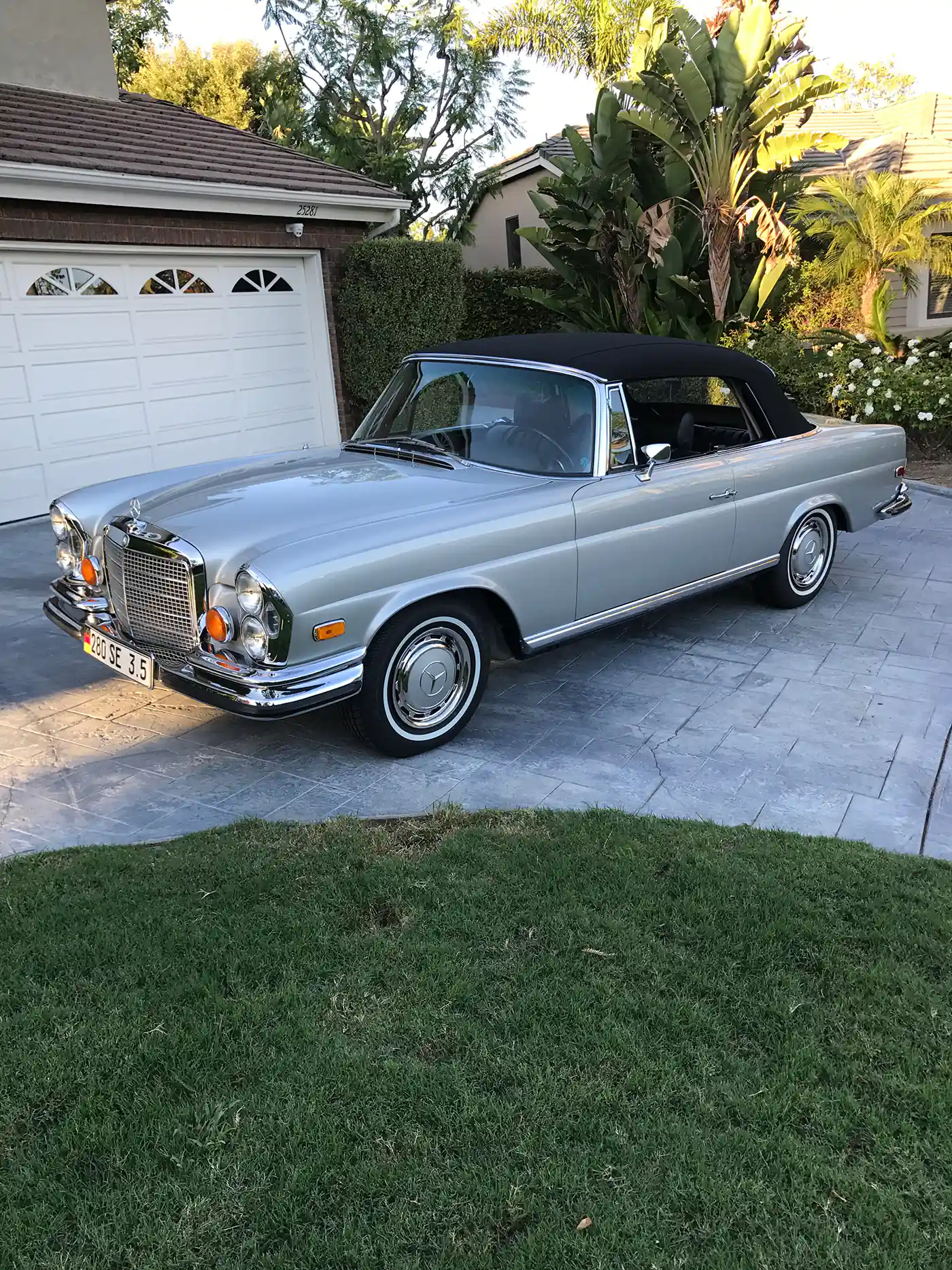 1971 Mercedes Benz 3.5 Cabriolet